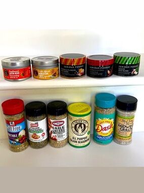 11 Spices Seasonings Kitchen Cooking Grilling Chef Baker BBQ Grill Gift